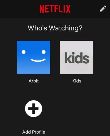 Netflix Android 휴대폰에서 프로필을 관리하는 방법