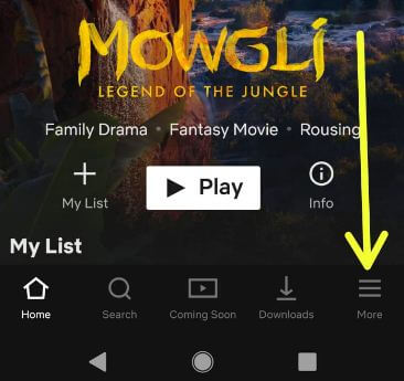 Android 장치의 Netflix 앱