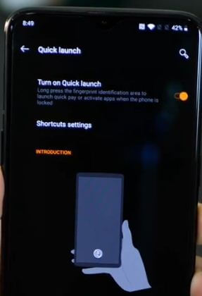 OnePlus 6T에서 빠른 실행을 켜는 방법