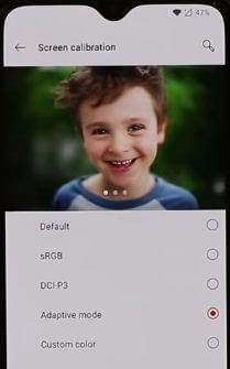 OnePlus 6T에서 화면 보정을 변경하는 방법
