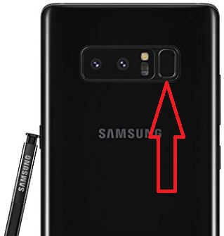 Galaxy Note 8에서 지문 센서를 설정하는 방법